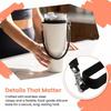 Universal Silicone Water Bottle Handle Strap for Stanley 40oz 30oz Portable Bottle Sling Carrier Holder Durable Cup Accessories