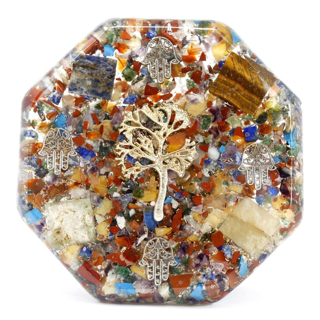 Orgonite Dome Paperweight, Tree of Life
