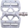 MKS Allways Silver Aluminum Bicycle Pedals for Mountain Bikes
