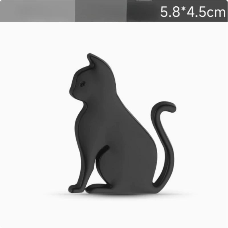 3D Metal Car Sticker - Metal Cat Adhesive Badge Emblem for Universal Cars, Moto Bikes & Decoration
