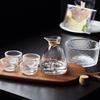 Japanese Hammered Glass Sake & Beverage Set
