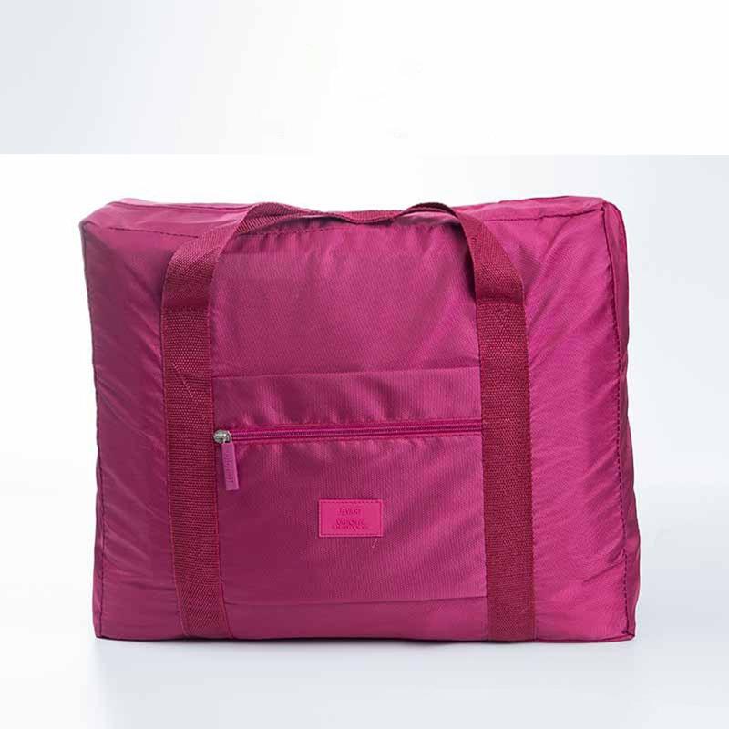 

Foldable Travel Bag Luggage Bag Suitcase Organiser Bag Storage Bag Unisex Hand Luggage for Weekends and Overnights бордовый