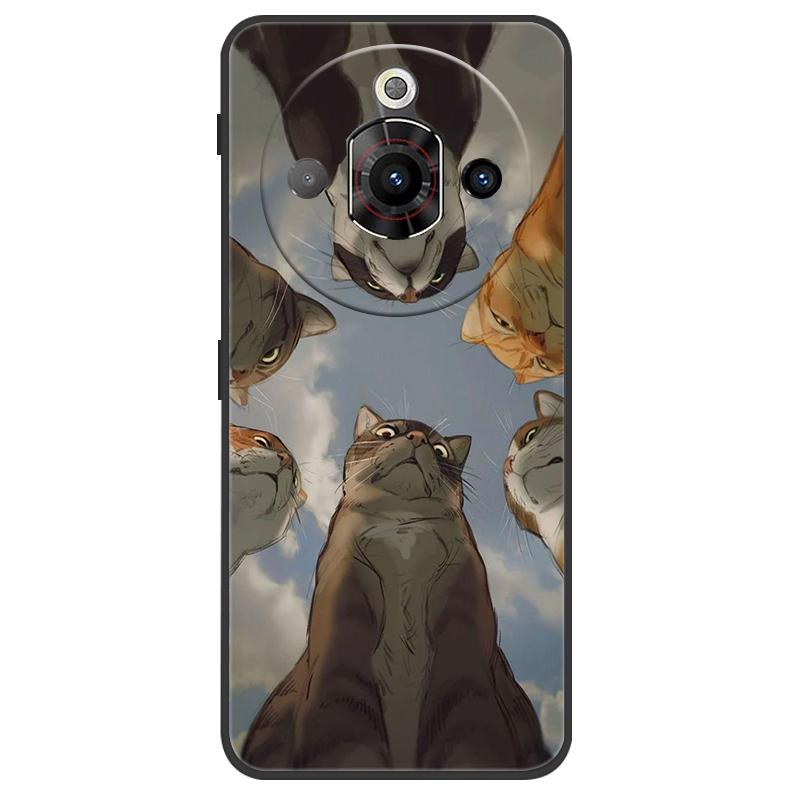 For ZTE Nubia Focus Pro Case Luxury Painted Phone Silicon Back Cover For ZTE Nubia Focus Pro Cases Full Protective Shell Capas