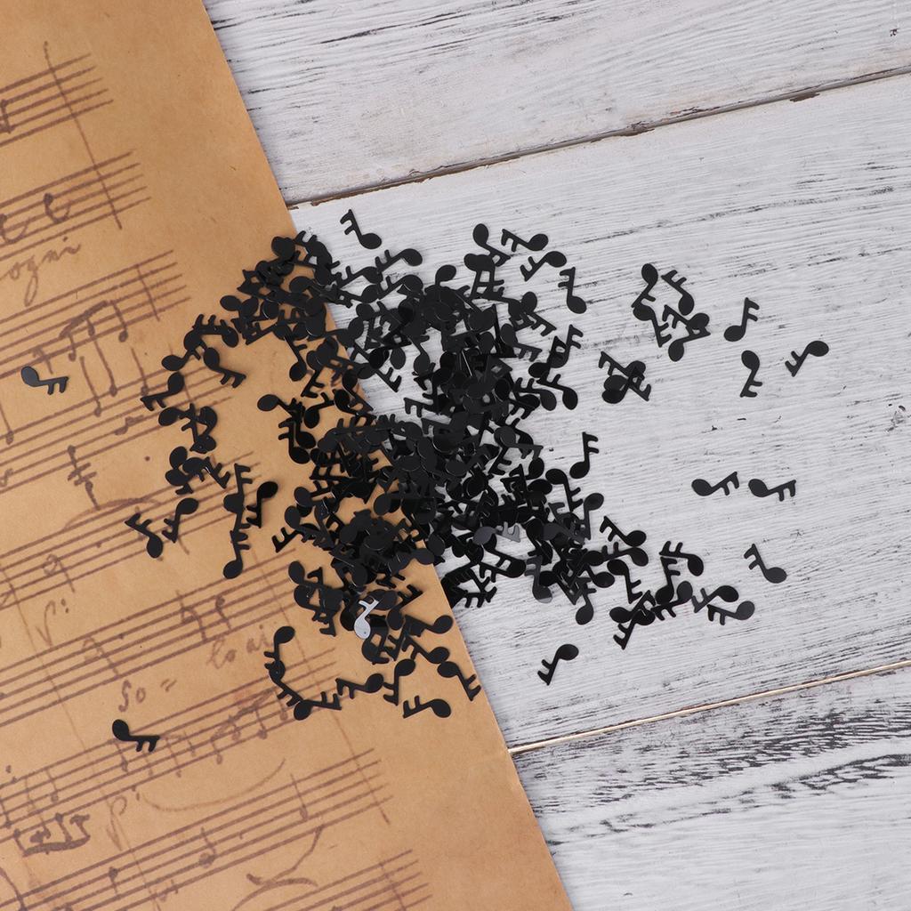 Festive Musical Note Confetti 1 Pack 15g Ideal for Wedding Birthday Party Baby Shower Music Theme Decoration Colorful Confetti