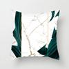 Green Cushion Cover Geometric Decor Living Room Office Sofa Pillowcase Home Decor Peach Skin Pillowcase