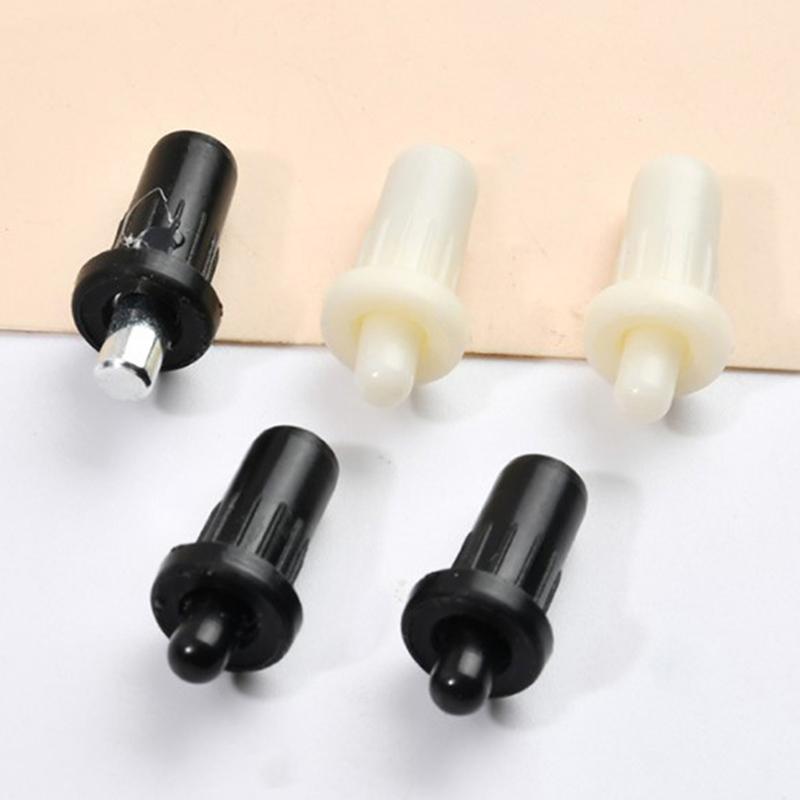 10Pcs Verdeckte Puffer Frühling Schrank Tür Frühling Pin Möbel Hardware