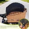 Cesto da Bicicletta per Animali Domestici Telo Parasole Leggero Tessuto Resistente Portatori Traspiranti Pieghevole Tenda Parasole per Cani Piccoli Gatti