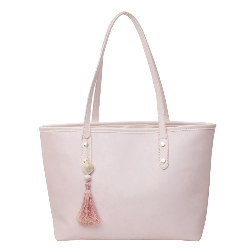 

Велика сумка під пахвами. Жіноча сумка. Модна портативна сумка через плече рожевий