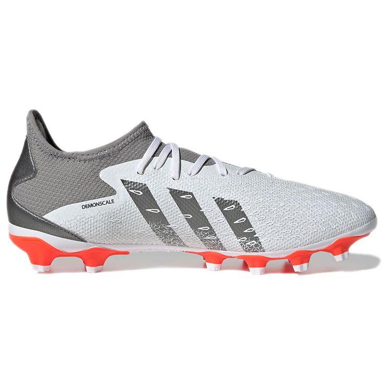 Adidas Predator Freak.3 MG Demonscale - Hvit Solar Rød Herresneakers Skyhvit Jern-Metallic GZ2826