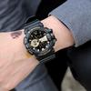 CASIO Men Liquid Crystal/Analog Dual Display Series Black Watch GA-400GB-1A9 GA-400GB-1A9