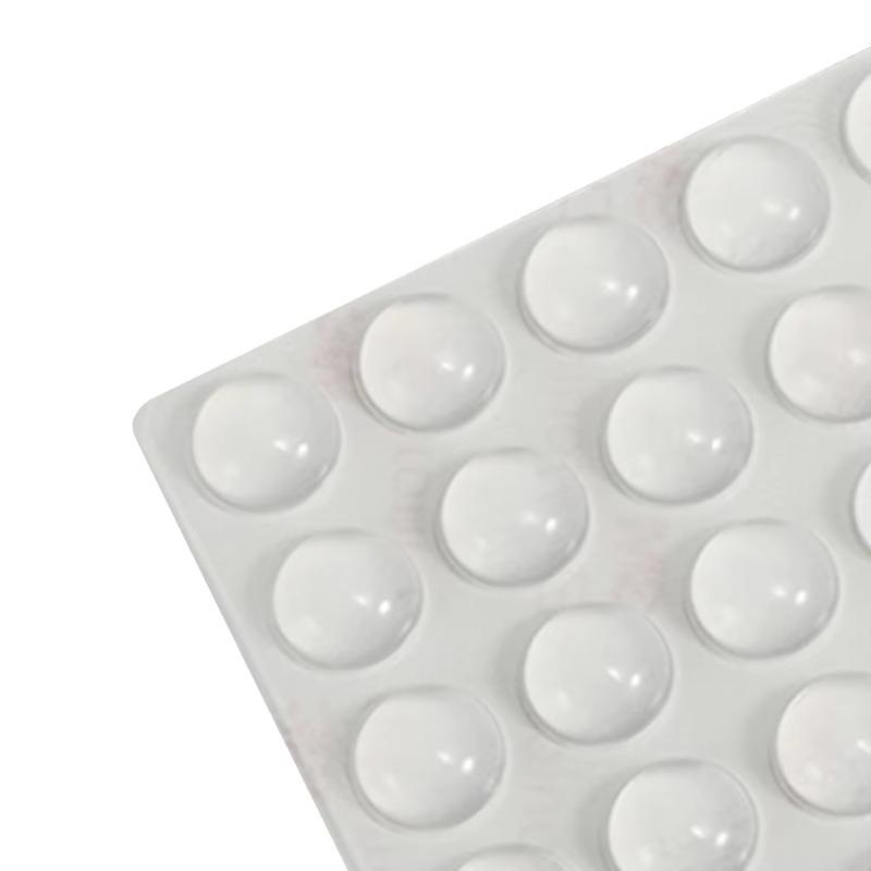 100/200/300Pcs Self Adhesive Door Stopper Rubber Damper Buffer Cabinet Bumpers Silicone Furniture Pads Cushion Protective Pads