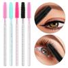 50-Pack Disposable Eyelash Crystal Silicone Brush Set