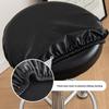 PU Leather Rotating Chair Slipcover Waterproof Bar Stool Chair Cover  for Restaurant Hotel