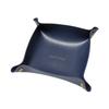 Nordic Leather Desktop Storage Tray Pu Leather Jewelry Cosmetic Key Storage Tray Desktop Folding Organizer Storage Box For Home