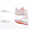 Li Ning Kids Ultra Light 21 Comfortable Simple Non-Slip Shock Absorbing Breathable Low Top Running Shoes Kids Running Shoes White Pink YKFU034-6