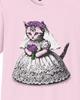 Kitten Bride Engraved T-Shirt: Cat Lover Wedding Gift Tee