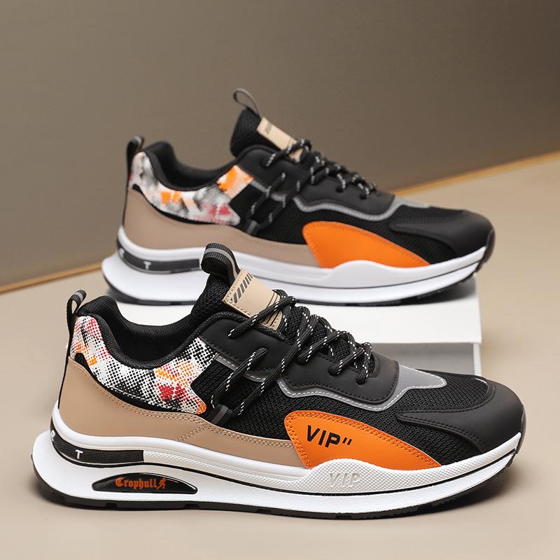 

[Clearance] Men s shoes spring and summer casual dad shoes men s mesh breathable sports running shoes low-top Forrest Gump tide shoes 39