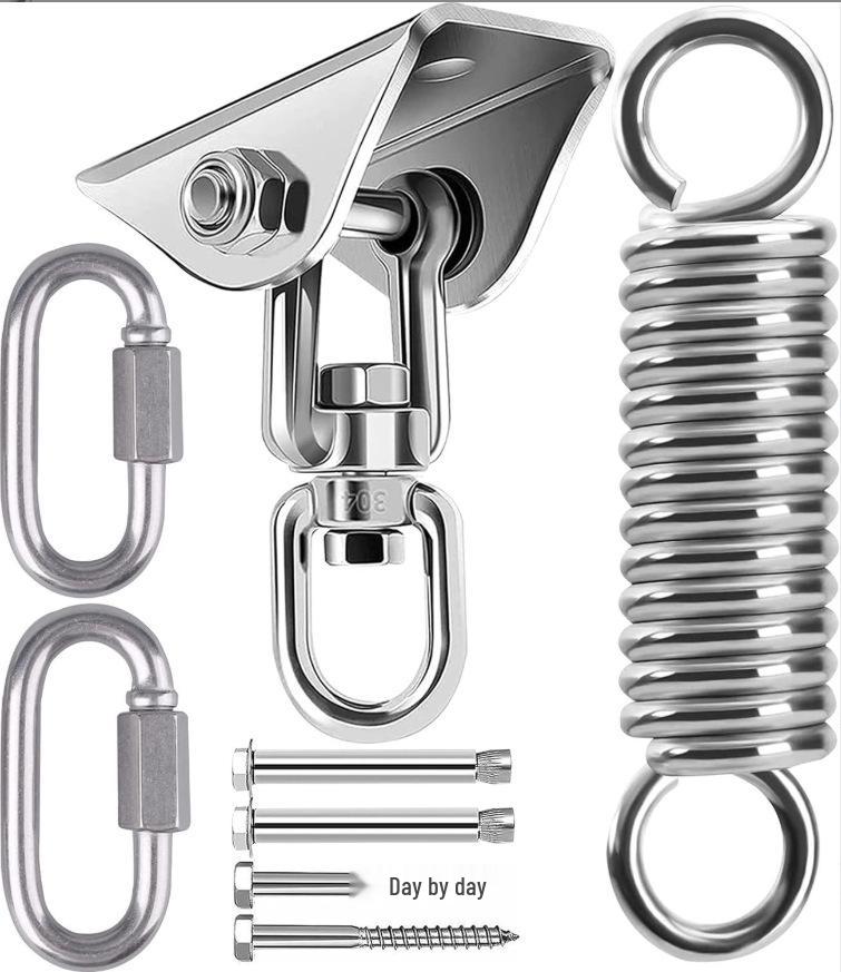304 Stainless Steel Hammock Chair Swing Hook - Outdoor Rotating Plate & Hardware Accessories.