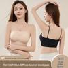 Thin Strap Uplift Bra: Wire-Free Wrap, Beautiful Back, Small Chest Support