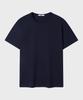 LEIRE Striped Layered Roll-Up T-Shirt [Navy]