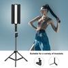 PULUZ 190 LEDs Photo Handheld Stick Light Full Color RGB Fill Light with Barndoor