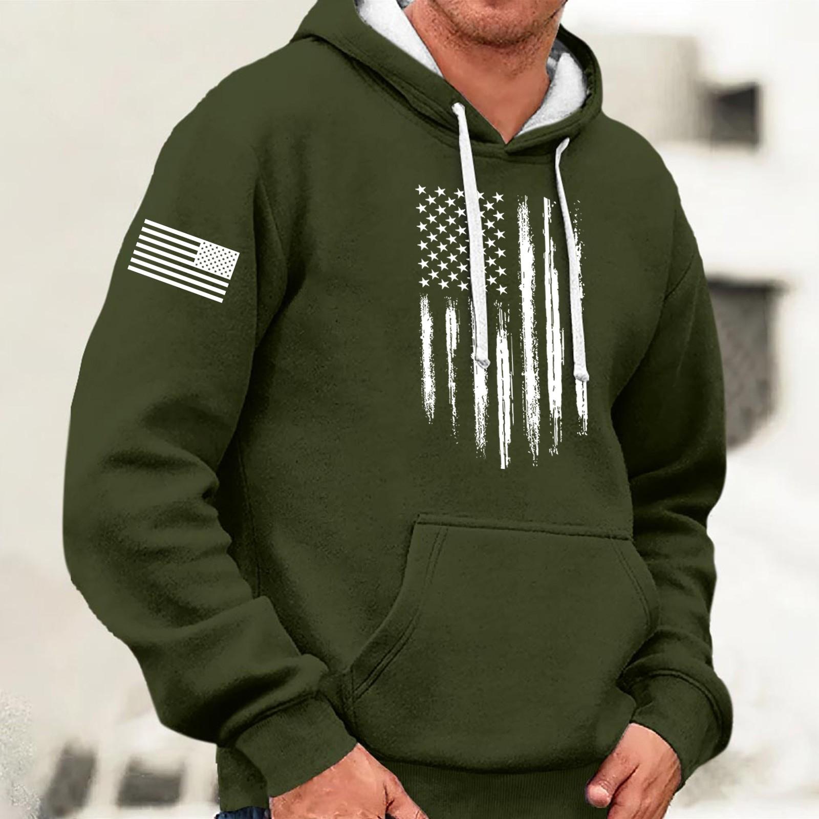 

Мужская винтажная толстовка с длинным рукавом на Хэллоуин, толстовка с капюшоном и принтом, топ XXXXL армия зеленый