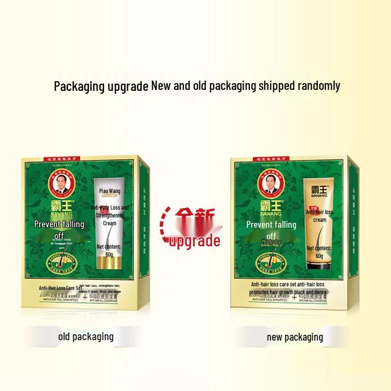 BaWang Anti-Hair Loss & Strengthening Shampoo & Cream Set