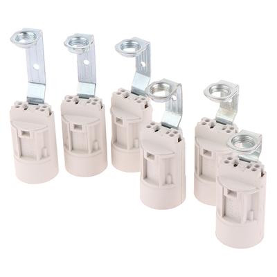 1 Unidad Casquillo de Base de Candelabro Ligero Portalámparas Lámpara de Vela de Repuesto E14 Ajustable Cubiertas de Candelabro LED Bases Portalámparas Casquillo
