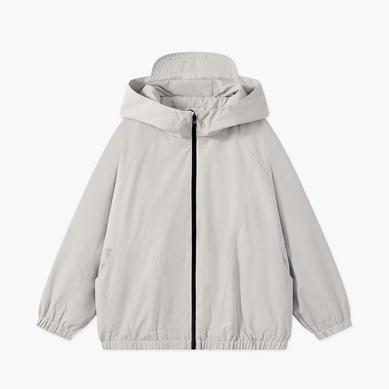 MQD Boys' Lightweight Hooded Windbreaker Jacket