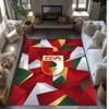 FC Augsburg FC Soccer Football Pattern Soft Area Rug Non Slip Indoor Floor Carpet Sports Decor Mat for Bedroom
