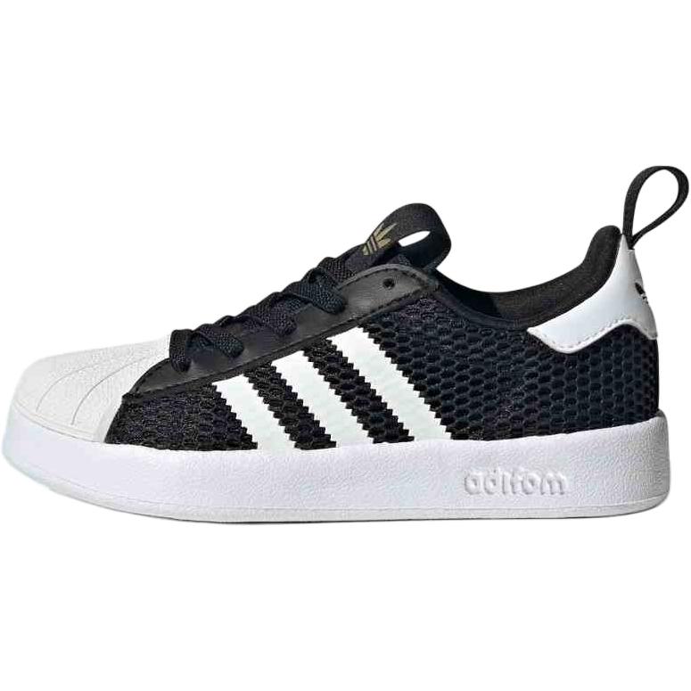 Adidas Originals Superstar 360 Classic Comfortable Low-Top Kids Skate Shoes Kids Sneakers Black White JR7411