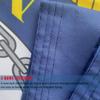 Navy Emblem Military Flag 4x6 Outdoor Double Sided- Heavy Duty 3ply United States Navy Naval Flags Super Durable USN Flags 4 Rows Stitched Edge