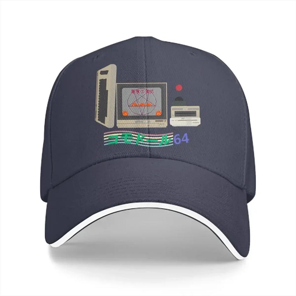 Washed Unisexs Baseball Cap Old Fashioned Compute Sports Snapback Caps Dad Hat Commodore 64 Computer Golf Hats