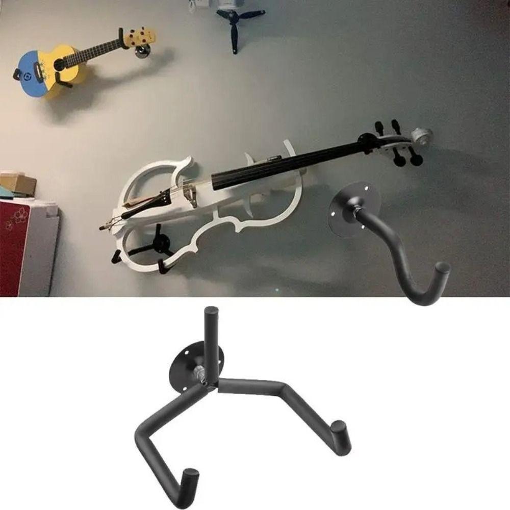 Horizontal Guitar Hanger Wall Mount Guitar Display Rack Durable Guitar Hook  Violin
