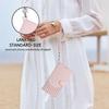 For Samsung Galaxy A16 5G/A16 4G Case Imprinted Honeycomb RFID Blocking Leather Phone Cover with Strap