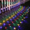 3 Color Fairy Light Garland Waterproof Curtain Light LED Net Mesh String Light  Bedroom Decoration