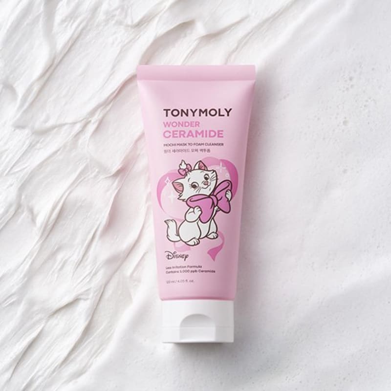 Tony Moly Wonder Ceramide Mochi Packtofoam 120ml (Disney Marie Collaboration)