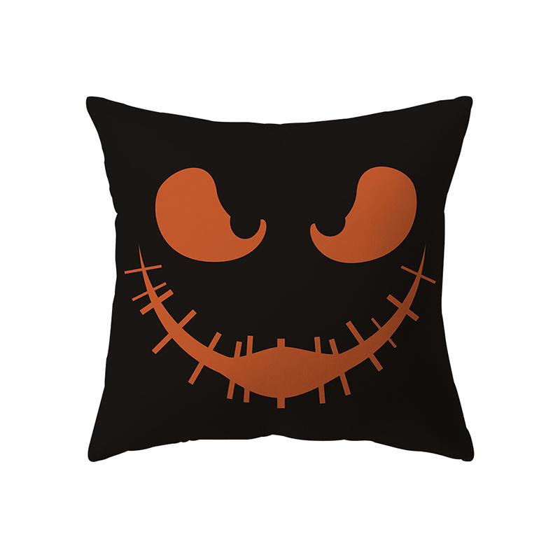 Pumpkin Collection Halloween Theme Pillow Cover Sofa Cushion  Holiday Gift Party Decoration Home Decor