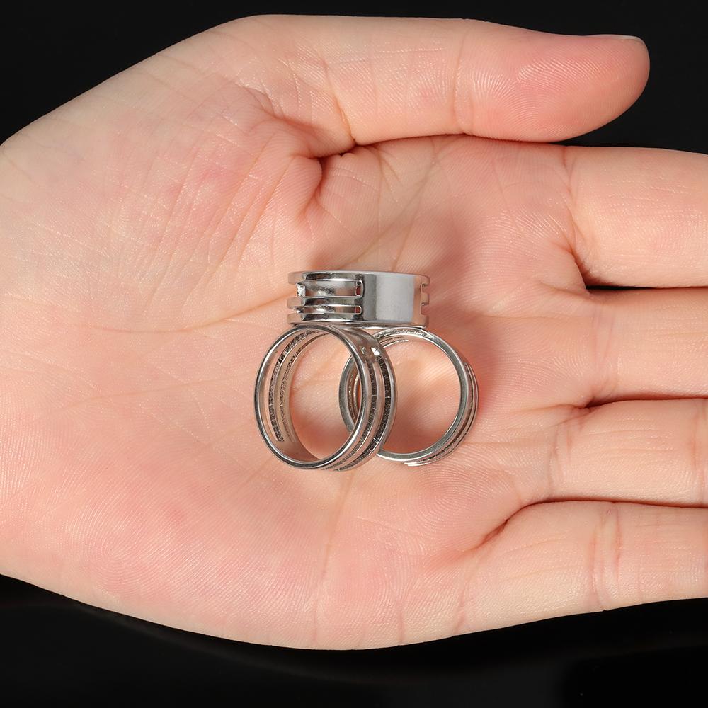 2pcs Stainless Steel Tool Split Jump Ring Opening Closing Helper Round Circle Bead Plier Fixing Tools for Jewelry Making DIY