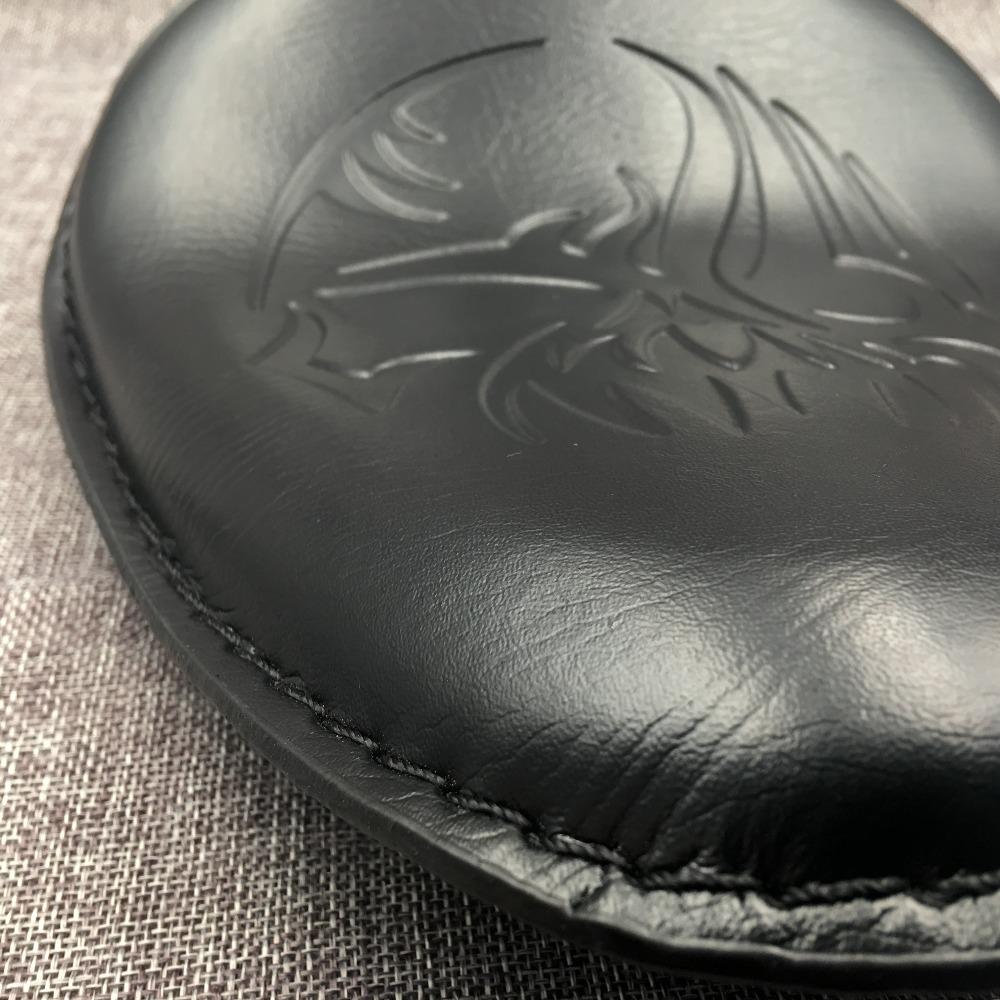 Motorcycle Black 3" Spring bracket Skull Solo Seat for Harley Sportster XL Yamaha Honda Suzuki Chopper Custom cafe racer