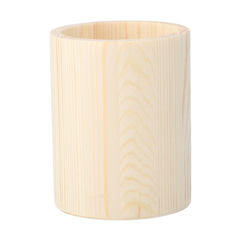 Desk Organizer Pencil Holder Wooden Pen Holder DIY Painting