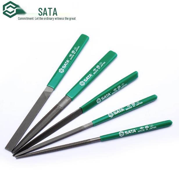Sata Tools 5-Piece Mini Machinist Files & 3-Piece Flat Files Set (03901/03902/03903/03904)