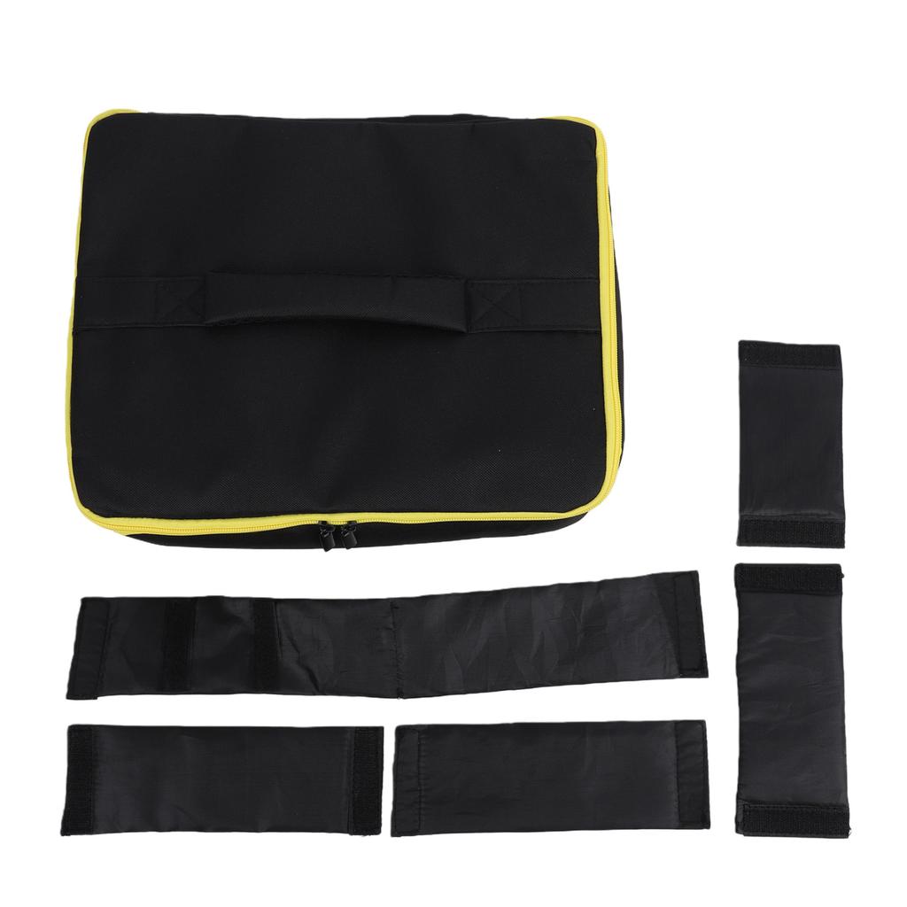 Angle Grinder Storage Bag Fit for DCG416B Lightweight Portable Carrying Box with Foam Dividers Large Zippered Mesh