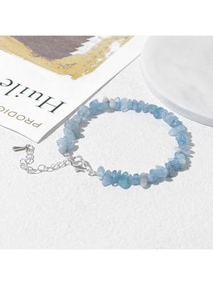 Pulsera de Cuentas de Piedra Natural