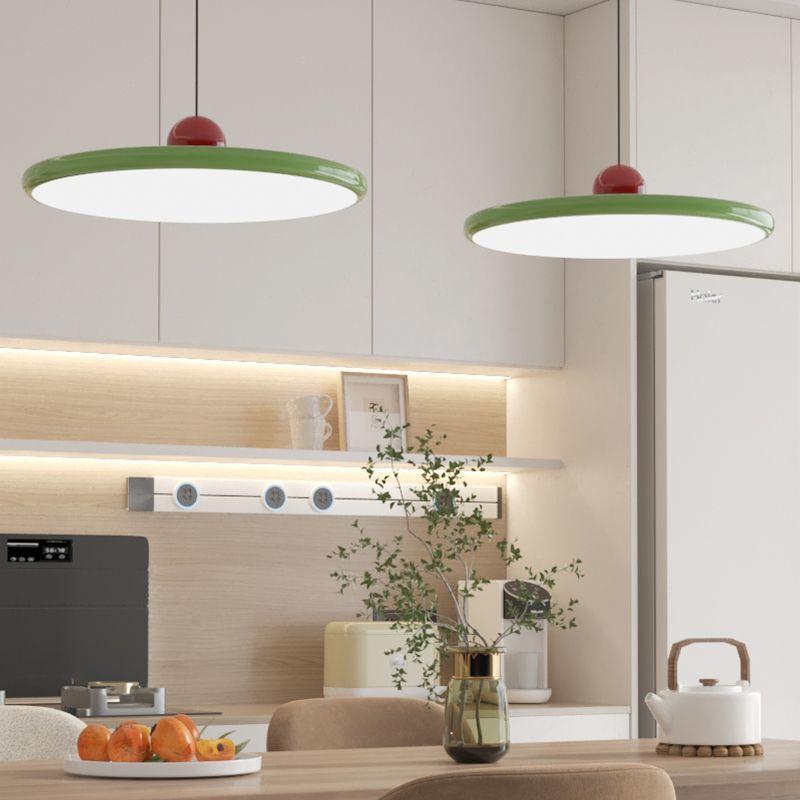 Nordic LED Pendant Light Retro Saucers Iron Double Head Hanging Lamps For Restaurant Bar Living Room Island Lighting Fixtures