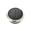 Knob Style Round Air Outlet Vent For Bus RV Car Boat Dashboard 360 Degree Rotation Air Cooling Part