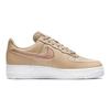 Nike  Air Force 1 07 Essential Hemp Metallic Rose Gold Women Sneakers Brown Light-Soft-Pink White DD1523-200