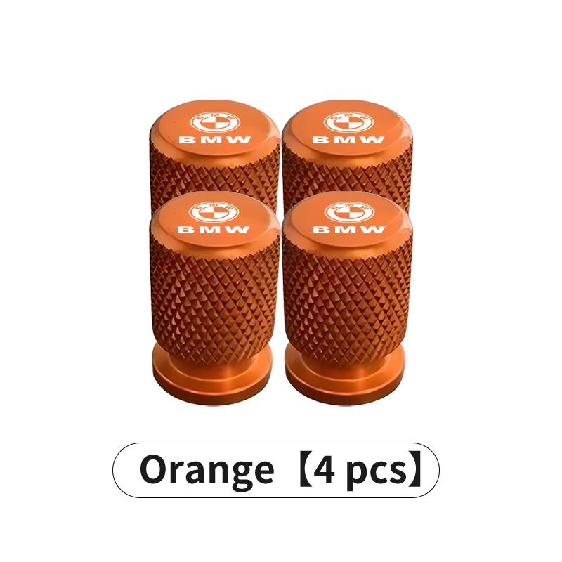 For BMW Car Tire Valve Checkered Metal Narrow Mouthpiece Style Cap Accessory X2 X3 X4 X5 X6 X7 G20 G30 6GT E46 E90 E60 F10 E39