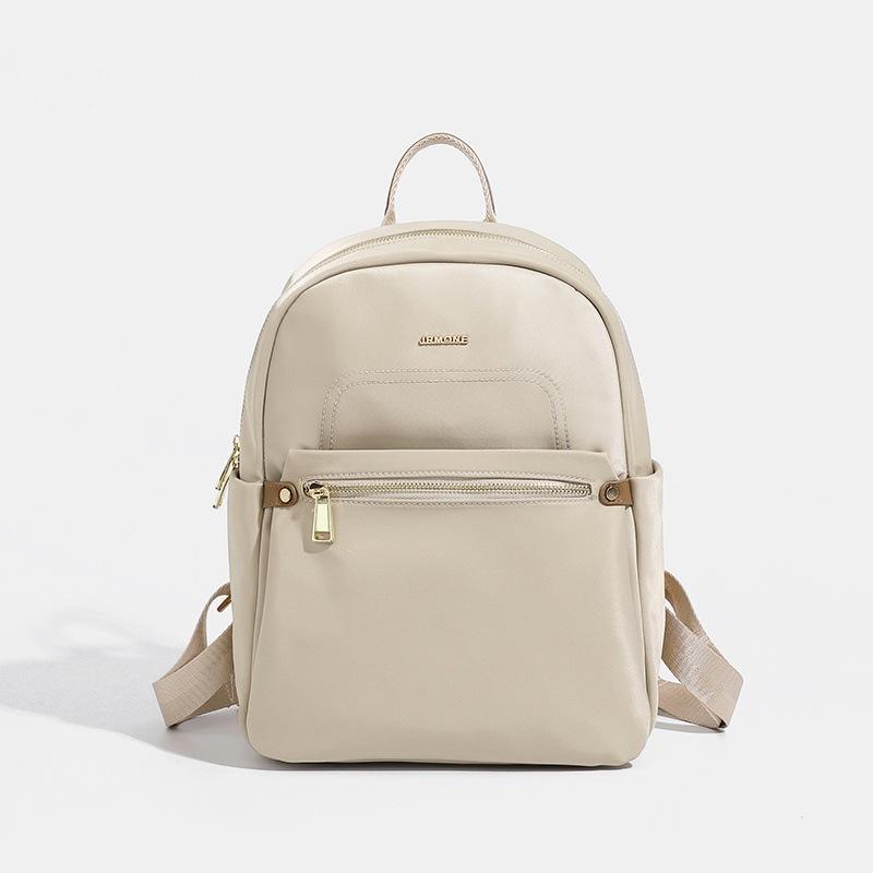 Spring and Summer Retro College Style Women's Backpack Fashionable and Versatile Oxford Cloth Backpack Travel Commuter High End Women's Bag