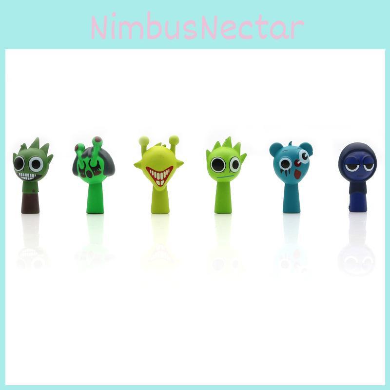 24 Unique Q Version Rhythm Box Office Figurines Music Game Cake Baking Toys Pvc